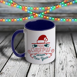 11oz Custom Christmas Mug - Merry Christmas and Happy New Year Collection