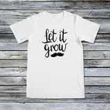Unisex Custom Tees - Movember - Let It Grow