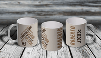 11oz Custom Ceramic Mug - JXBX Personalized Mug