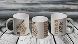 11oz Custom Ceramic Mug - JXBX Personalized Mug