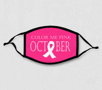 Adjustable Face Mask - Pink Series Color Me