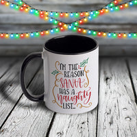 11oz Custom Christmas Mug - All I Want For Christmas Is You