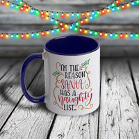 11oz Custom Christmas Mug - All I Want For Christmas Is You