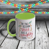 11oz Custom Christmas Mug - All I Want For Christmas Is You
