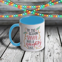 11oz Custom Christmas Mug - All I Want For Christmas Is You