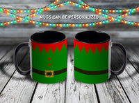 11oz Custom Christmas Mug - Personalized Holiday Mugs