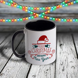 11oz Custom Christmas Mug - Merry Christmas and Happy New Year Collection