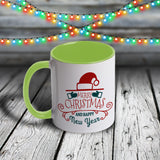11oz Custom Christmas Mug - Merry Christmas and Happy New Year Collection