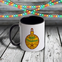 11oz Custom Christmas Mug - Merry Christmas Ornament