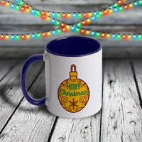 11oz Custom Christmas Mug - Merry Christmas Ornament