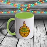 11oz Custom Christmas Mug - Merry Christmas Ornament