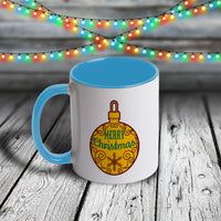 11oz Custom Christmas Mug - Merry Christmas Ornament