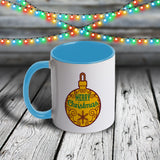 11oz Custom Christmas Mug - Merry Christmas Ornament