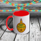 11oz Custom Christmas Mug - Merry Christmas Ornament