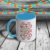 11oz Custom Christmas Mug - Santa's Reindeer Names