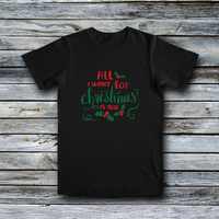 Fashion Custom Tees - Christmas: All I Want For Christmas Is You