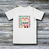 Fashion Custom Tees - Christmas: Merry Christmas / Feliz Navidad Subway Art