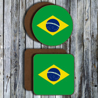 Hardboard Coasters - Country Flags