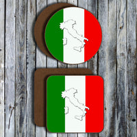 Hardboard Coasters - Country Flags