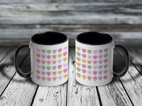 11oz Custom Mug - Conversation Hearts