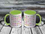 11oz Custom Mug - Conversation Hearts