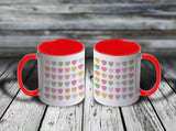 11oz Custom Mug - Conversation Hearts