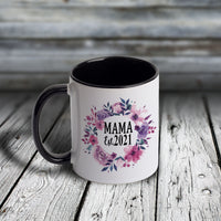 11oz Custom Mug - Personalized MAMA / NANA Mug with Est. Year