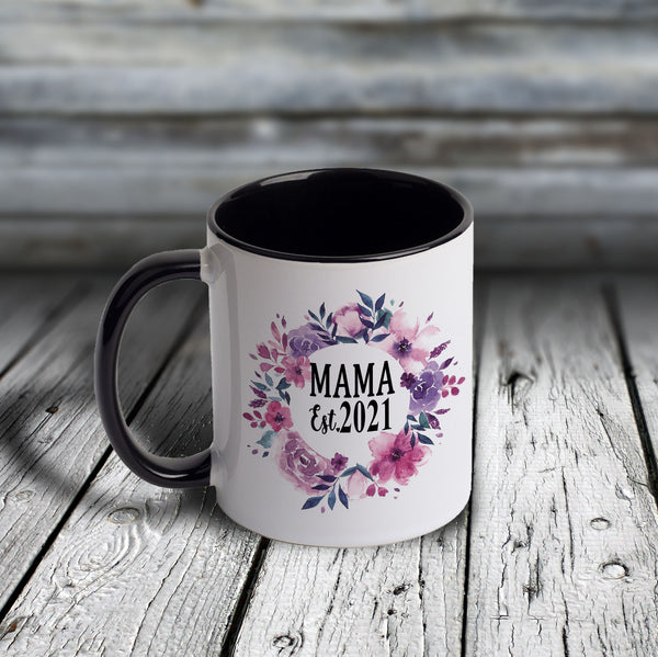 11oz Custom Mug - Personalized MAMA / NANA Mug with Est. Year