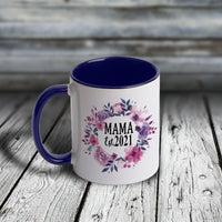 11oz Custom Mug - Personalized MAMA / NANA Mug with Est. Year
