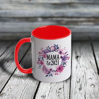 11oz Custom Mug - Personalized MAMA / NANA Mug with Est. Year