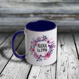 11oz Custom Mug - Personalized MAMA / NANA Mug with Est. Year