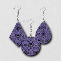 Hardboard Dangle Earrings - Park Inspired