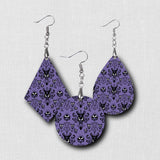 Hardboard Dangle Earrings - Park Inspired