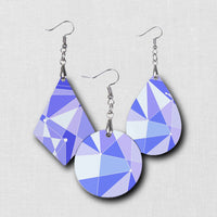 Hardboard Dangle Earrings - Park Inspired