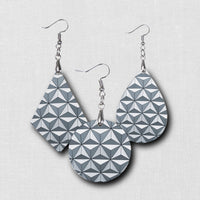 Hardboard Dangle Earrings - Park Inspired