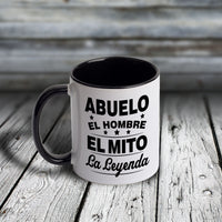 11oz Custom Mug - EL HOMBRE EL MITO LA LEYENDA (Spanish)