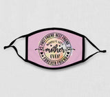 Adjustable Face Mask - First Friend - Best Friend - Forever Friend