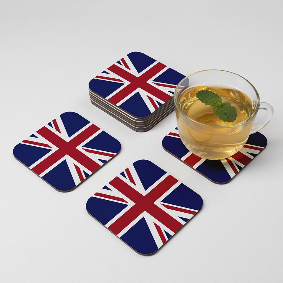 Hardboard Coasters - Country Flags – Tees and Things by HAC