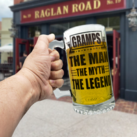 26 oz. Sports Mug - THE MAN THE MYTH THE LEGEND