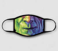 Adjustable Face Mask - Halloween Monster