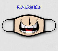 Adjustable Face Mask - Halloween Mayor REVERSIBLE