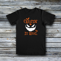 Fashion Custom Tees - Halloween: Creepin' It Real - Boogie Face