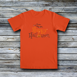 Rhinestone Custom Tees - Halloween: HAPPY HALLOWEEN FASHION TEE