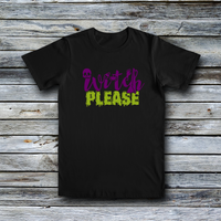 Fashion Custom Tees - Halloween: Witch Please