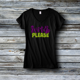 Fashion Custom Tees - Halloween: Witch Please
