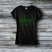 Rhinestone Custom Tees - Halloween: Rhinestone Wicked T-Shirt