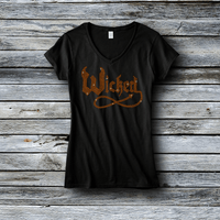 Rhinestone Custom Tees - Halloween: Rhinestone Wicked T-Shirt
