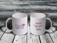 11oz Custom Mug - I Love You MOM