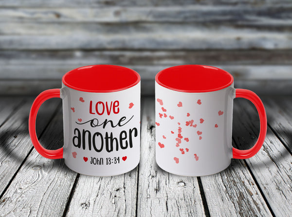 11oz Custom Mug - Love One Another