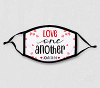 Adjustable Face Mask - Love One Another